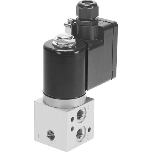 Válvula direcional pneumática acionada por solenoide - VOFD series     - FESTO - tipo poppet / de ação indireta / 3/2 vias
