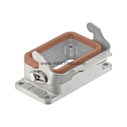 Carcaça de conector elétrica - Han® High Temp - HARTING - IP65 / IEC / metálica