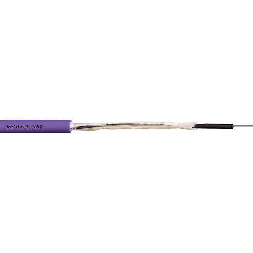 Cabo óptico de dados - CFLK - igus® - resistente a óleo / para ambientes agressivos / ultrarrobusto