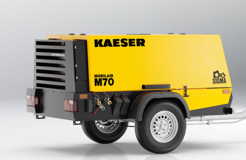 Compressor de parafuso - M 70 - KAESER Kompressoren - de ar / a diesel / móvel