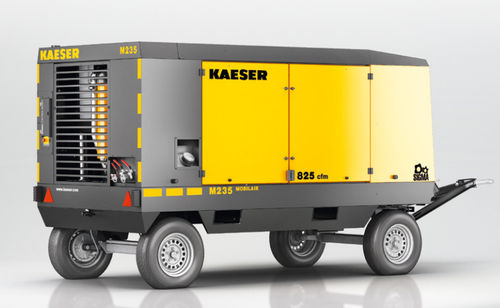 Compressor de parafuso - M2 series - KAESER Kompressoren - de ar / a diesel / móvel