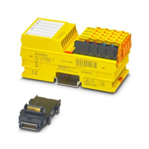 Sistema de entrada e saída com 4 saídas de relé - AXL F SSDOR4/2 1F - PHOENIX CONTACT GmbH & Co. KG - com 2 entradas / de segurança / IP20