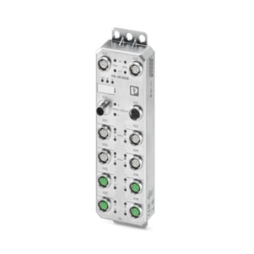 Módulo de comunicação ProfiNet - AXL E PN IOL4/0 DIO8 M12 6M-L - PHOENIX CONTACT GmbH & Co. KG - 10 portas / digital