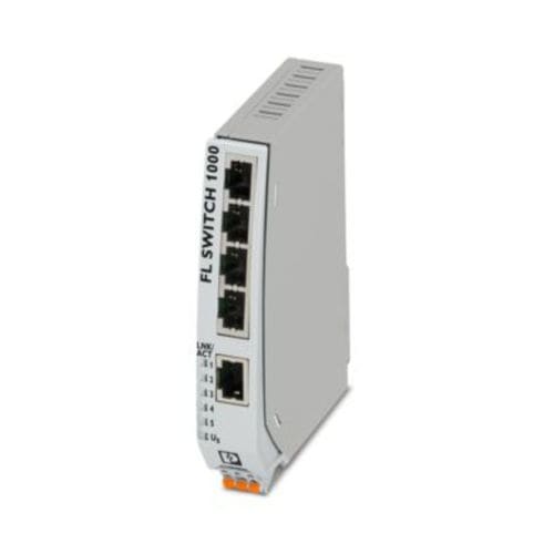 Switch de rede não gerenciável - FL SWITCH 1105NT - PHOENIX CONTACT GmbH & Co. KG - 5 portas / para trilho DIN / RJ45