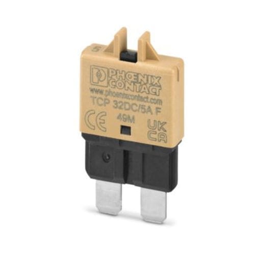 Disjuntor térmico - TCP 32DC/5A F - PHOENIX CONTACT GmbH & Co. KG - para sobrecarga / fixo / de encaixe