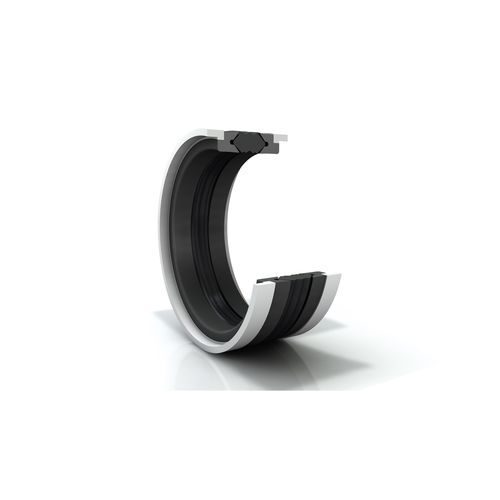 Vedação com lábio - DSM - Trelleborg Sealing Solutions - em elastômero / metal/borracha / de pistão