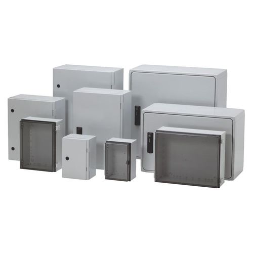 Caixa de montagem de parede - CAB PC/ABS series - FIBOX - retangular / em policarbonato / em ABS