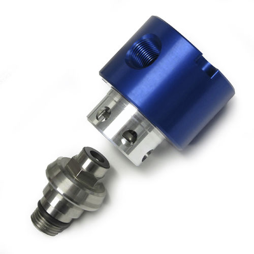 Junta rotativa para fluido refrigerante - 1124-330-240 - DEUBLIN COMPANY - de alumínio / radial / de roscar
