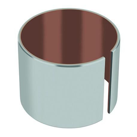 Mancal liso bimetálico - GGB-CBM® - GGB - cilíndrico / em bronze / em aço-carbono