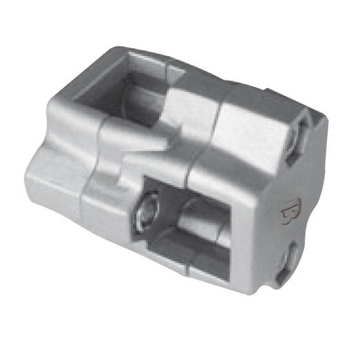 Conector para tubos redondos - 4591 - BETT SISTEMI - quadrado / em alumínio / em aço