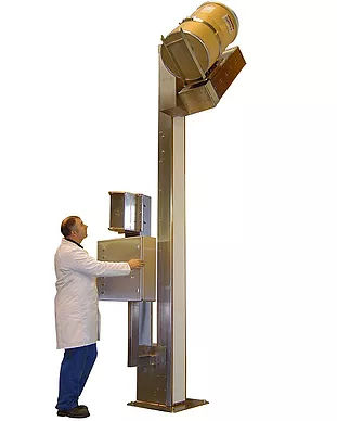 Manipulador com talha - PalPharmaHoist - PALAMATIC - para tambores / para movimentação / assistido