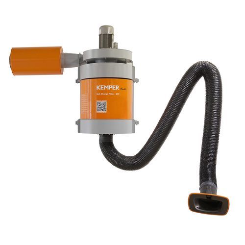 Exaustor de fumaça de soldagem - 65 850 100 - KEMPER - de parede / com filtro em linha / com braço de aspiração