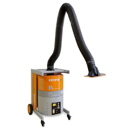 Exaustor de fumaça móvel - 65 650 AK 100 - KEMPER - com filtro de carvão ativado / com braço de aspiração / de poeira
