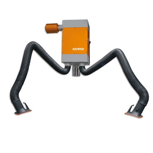 Exaustor de fumaça de parede - 83 200 100 - KEMPER - de soldagem / de cartucho / automático