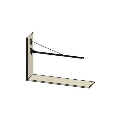 Braço articulado com altura regulável - 70 700 255 - KEMPER