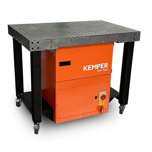 Mesa de aspiração para esmerilhamento - 95 0400 020 - KEMPER - para soldagem