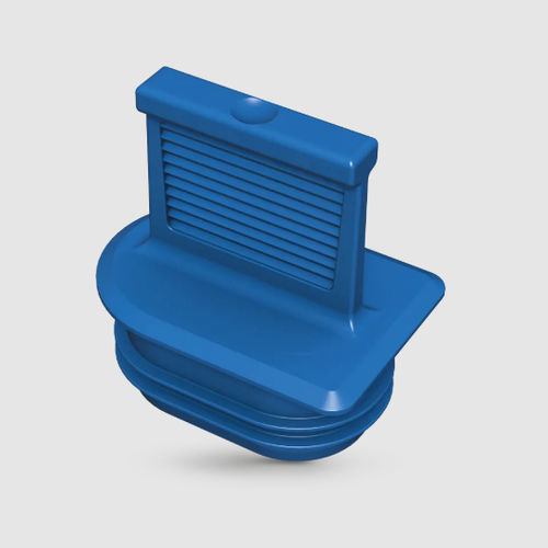 Tampão oval - GPN 360 Type B - Pöppelmann - de encaixe por pressão / em material plástico / de proteção