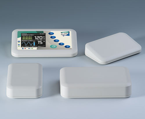 Caixa de montagem para computador de mesa - EVOTEC - OKW Odenwälder Kunststoffwerke Gehäusesysteme GmbH - retangular / em policarbonato / em poliestireno ASA
