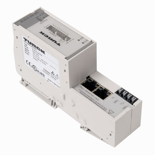 Sistema de entrada e saída fieldbus - BL20-E-GW-EN - TURCK - MODBUS / ProfiNet / Ethernet