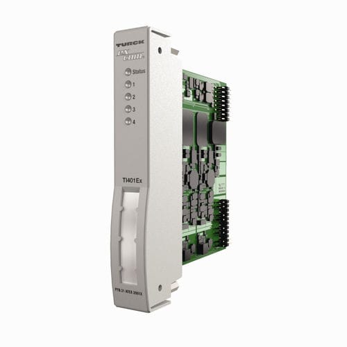 Sistema de entrada e saída analógico - TI401EX - TURCK - MODBUS / PROFIBUS-DP / Ethernet/IP