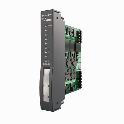 Sistema de entrada e saída digital - DI80-N - TURCK - MODBUS / PROFIBUS-DP / Ethernet/IP