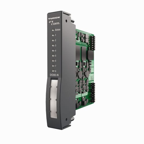 Sistema de entrada e saída digital - DO80-N - TURCK - MODBUS / PROFIBUS-DP / Ethernet/IP
