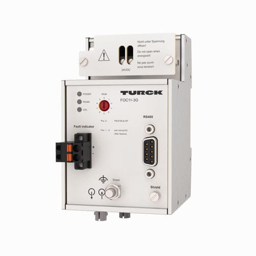 Sistema de entrada e saída PROFIBUS-DP - FOC11-3G - TURCK - ModBUS RTU / serial / RS485