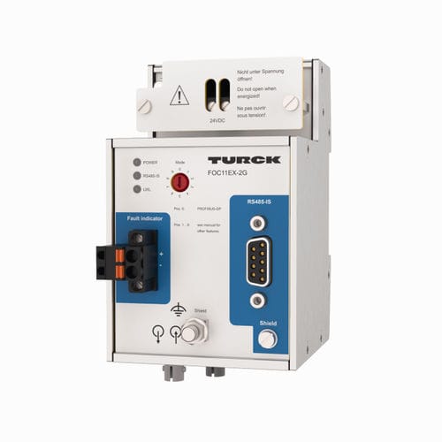 Sistema de entrada e saída PROFIBUS-DP - FOC11EX-2G - TURCK - ModBUS RTU / serial / de rede