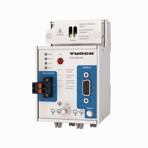 Sistema de entrada e saída PROFIBUS-DP - FOC12EX-2G - TURCK - ModBUS RTU / serial / de rede