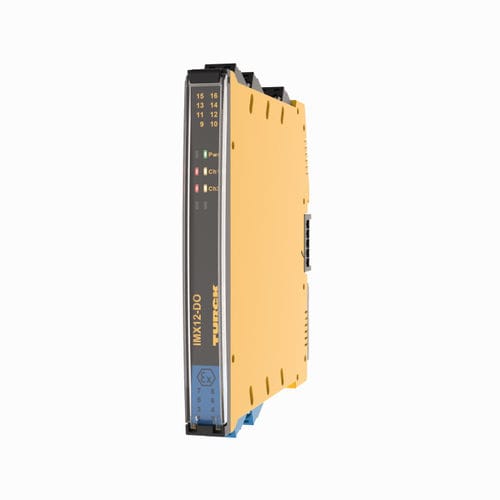 Barreira de segurança SIL - IMX12-DO01-2U-2U-PR/24VDC - TURCK - para solenoide / para aparelhagem / para flange
