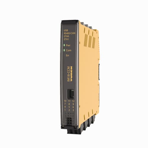 Sistema de monitoramento de temperatura - IM18-CCM50-MTI/24VDC - TURCK - de tensão / para aparelhagem / digital
