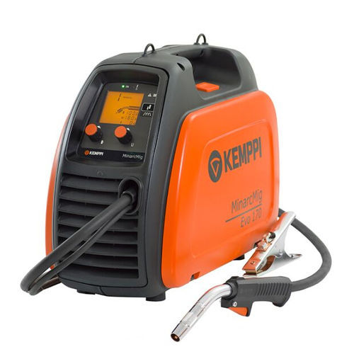 Máquina de solda MIG-MAG - MinarcMig Evo 170 DK - KEMPPI - monofásica / portátil / com alimentador de fio separado