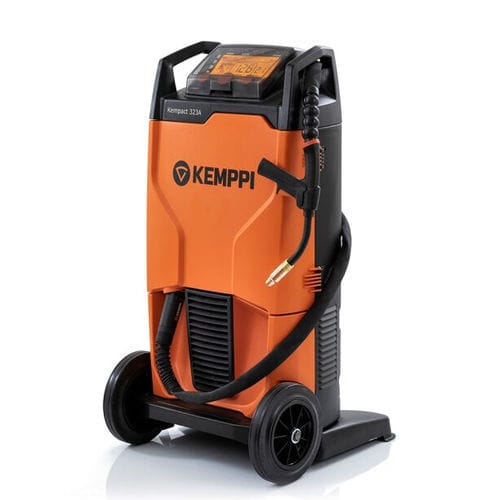 Máquina de solda MIG-MAG - Kempact 323A - KEMPPI - trifásica / móvel / com alimentador de fio para 4 rolos
