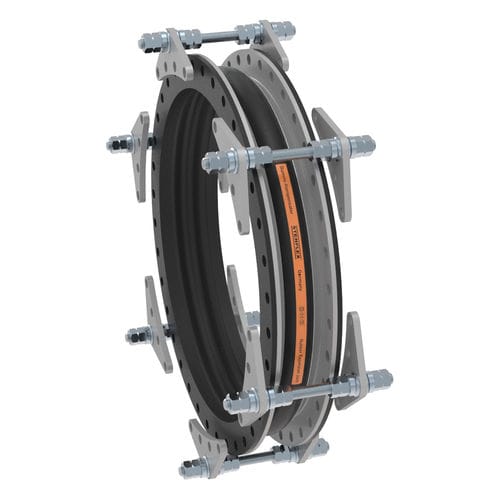 Junta de expansão em borracha - C-35 - STENFLEX Rudolf Stender GmbH - redonda / flangeada / axial