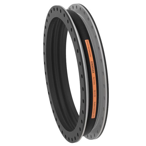 Junta de expansão em borracha - C-1 - STENFLEX Rudolf Stender GmbH - redonda / flangeada / axial