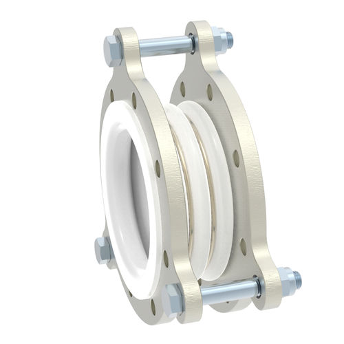 Junta de expansão em PTFE - P-1 - STENFLEX Rudolf Stender GmbH - redonda / flangeada / axial