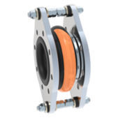 Junta de expansão em borracha - B-4 - STENFLEX Rudolf Stender GmbH - redonda / flangeada / axial