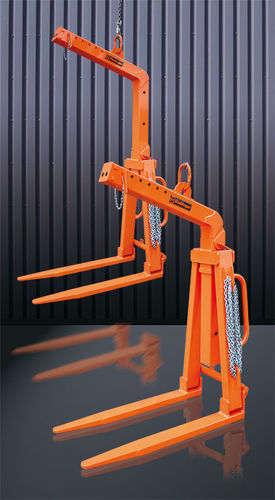 Garfo paleteiro ajustável - 1052 series - Eichinger Equipement - para guindaste / em aço