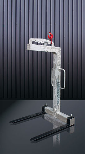 Garfo paleteiro ajustável - 1056 A series - Eichinger Equipement - para guindaste / de alumínio