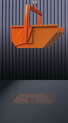 Caçamba para terra e entulho metálica - 1045 AM series - Eichinger Equipement - trapezoidal