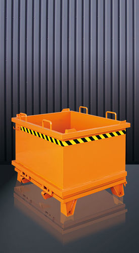 Contêiner de lixo em aço - 2032 series - Eichinger Equipement - para resíduos urbanos / aberto