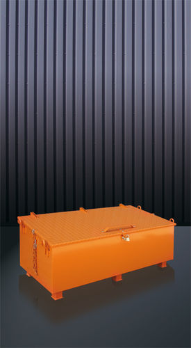 Caixa organizadora retangular - 1210 series - Eichinger Equipement - em aço