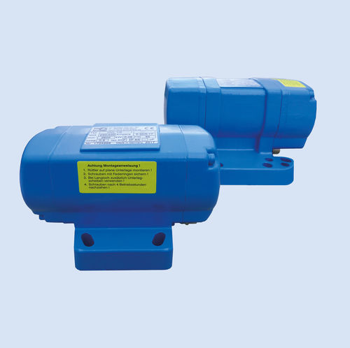 Motovibrador com atuador elétrico - HVL series - Vibra Schultheis - circular / de cimento / para transportador