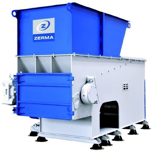 Triturador de 1 eixo - ZHS series - ZERMA Europe GmbH & Co. KG - para madeira / de papel / de resíduos