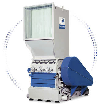 Moinho para resíduos - ZHM - ZERMA Europe GmbH & Co. KG - de martelos / horizontal / para reciclagem