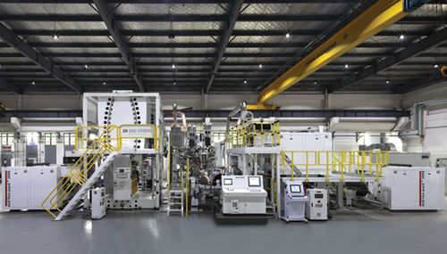 Máquina de revestimento automática - Davis Standard Extrusion Systems - para a indústria alimentícia / para papel