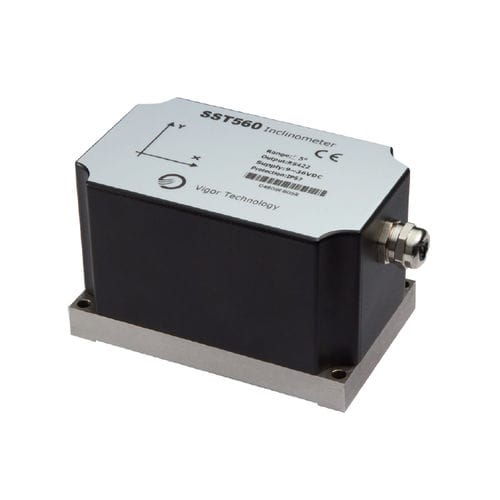Sensor de inclinação com servoacionamento - SST500 - Shanghai Vigor Technology Development Co., Ltd. - de dois eixos / RS-485 / CAN