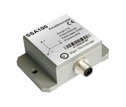 Sensor de vibração MEMS - SSA100 - Shanghai Vigor Technology Development Co., Ltd. - para monitoramento de máquina / para encanamentos (obras públicas) / robusto