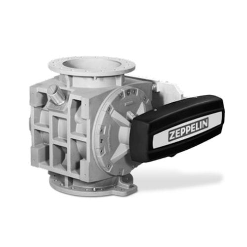 Válvula rotativa para transporte pneumático - CFM series - Zeppelin Silos & Systems - flange redonda / à prova de explosão