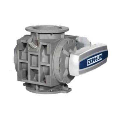 Válvula rotativa para transporte pneumático - CFH series - Zeppelin Silos & Systems - flange redonda
